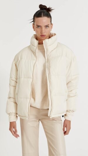 Basic High-Neck Puff Jacket