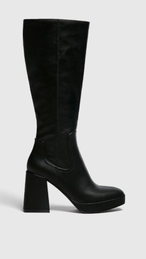 Knee-High Heeled Boots