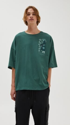 Naruto Itachi Print T-shirt